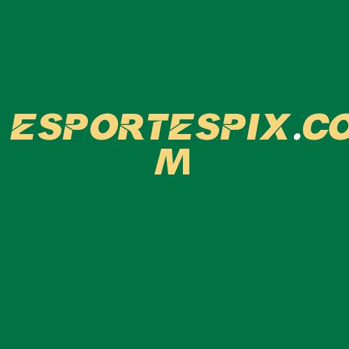 Logo da ESPORTESPIX